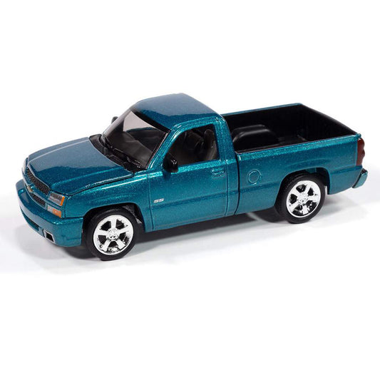 2005 Chevy Silverado SS Pickup Truck (Teal Turquoise Metallic)