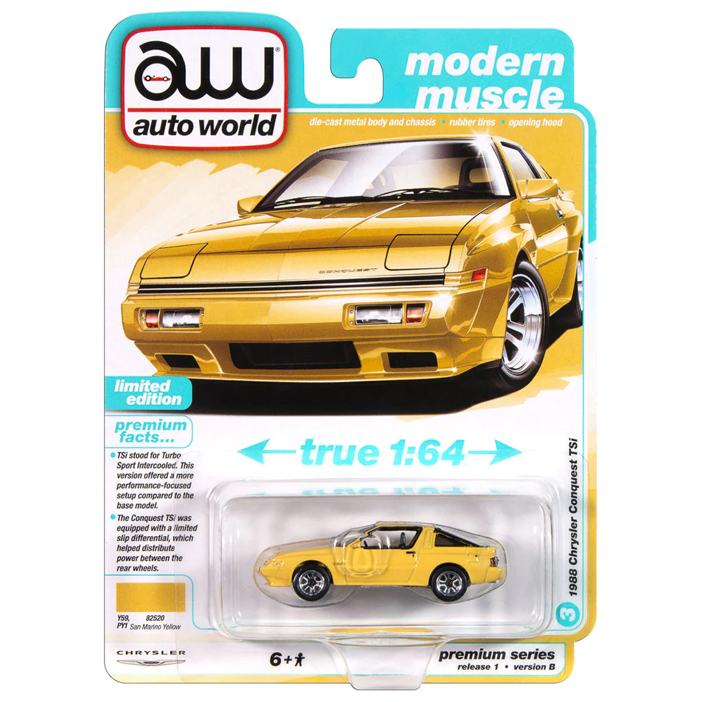 1988 Chrysler Conquest TSi (San Marino Yellow)