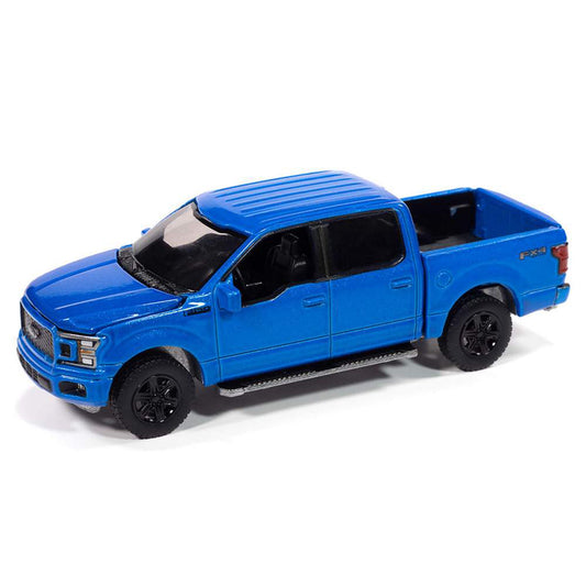 2020 Ford F-150 Lariat FX4 Super-Crew Black Appearance Package Pickup Truck (Velocity Blue)