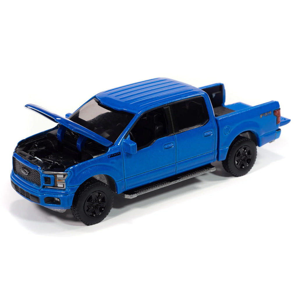 2020 Ford F-150 Lariat FX4 Super-Crew Black Appearance Package Pickup Truck (Velocity Blue)
