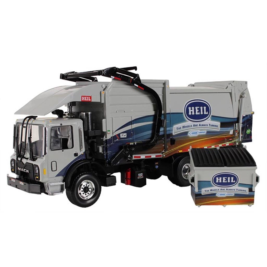 Mack TerraPro w/Heil Half-Pack Freedom Front End Load w/CNrG Tailgate & Bin "Heil"