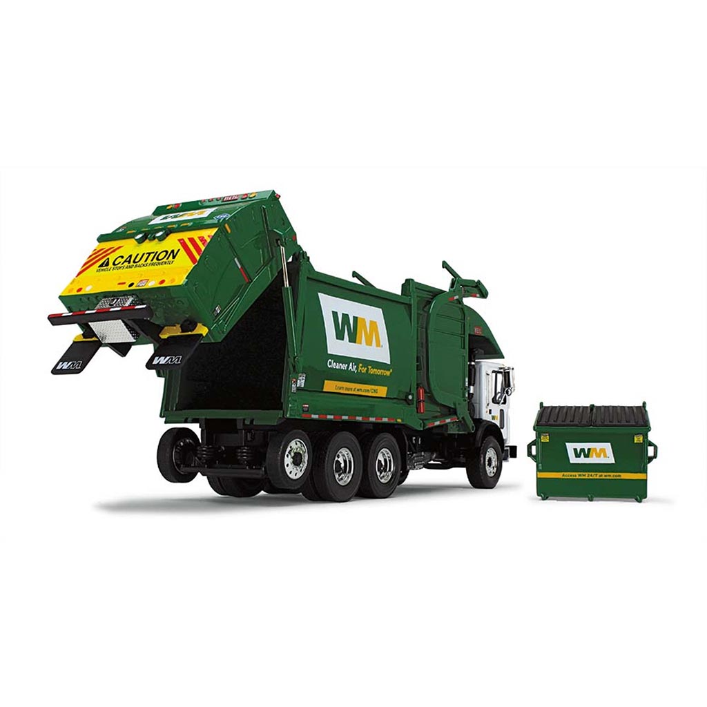 Mack TerraPro w/Heil Half-Pack Freedom Front End Load Garbage Truck w/CNrG Tailgate & Bin "Waste Management"