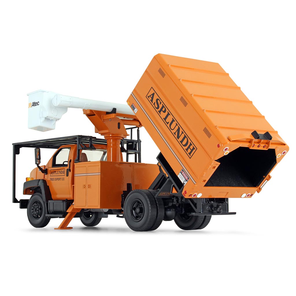 GMC 7500 Altec Overcenter Bucket Truck "Asplundh" (Orange)