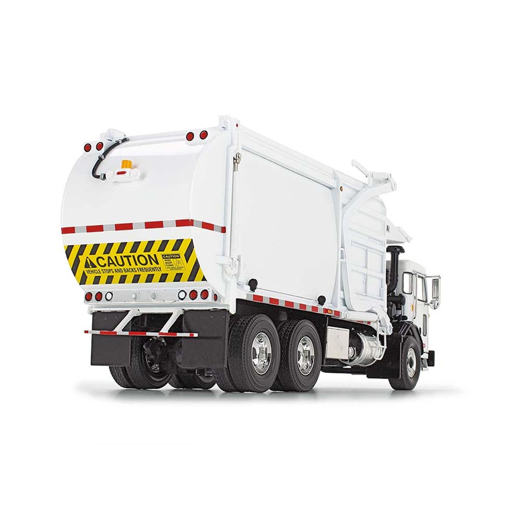 Peterbilt 520 w/Wittke Front Load Refuse Truck Body and Bin (White)