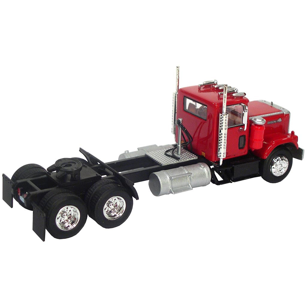 1980 Chevrolet Bison Tandem Axle Day Cab Road Tractor (Red)