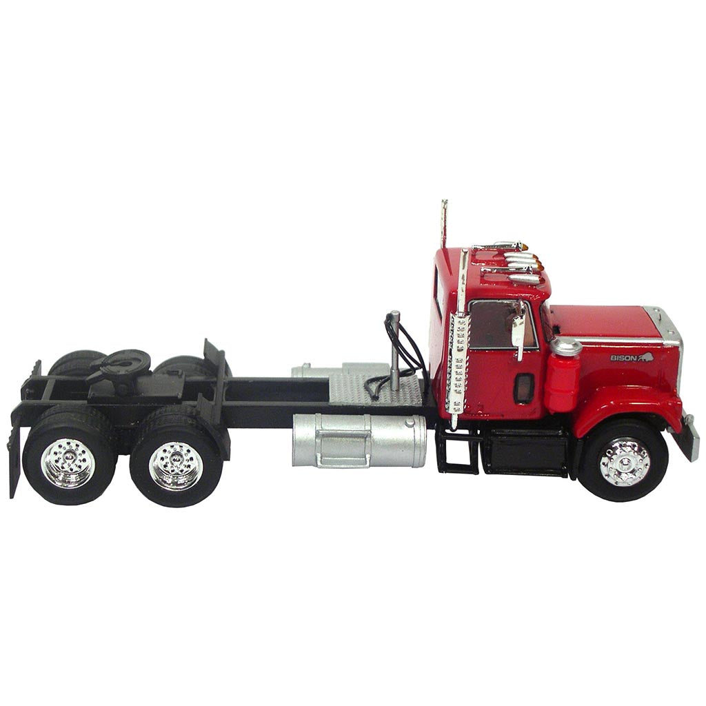1980 Chevrolet Bison Tandem Axle Day Cab Road Tractor (Red)