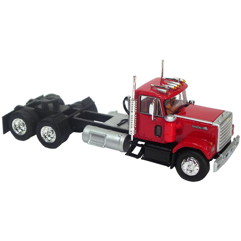 1980 Chevrolet Bison Tandem Axle Day Cab Road Tractor (Red)