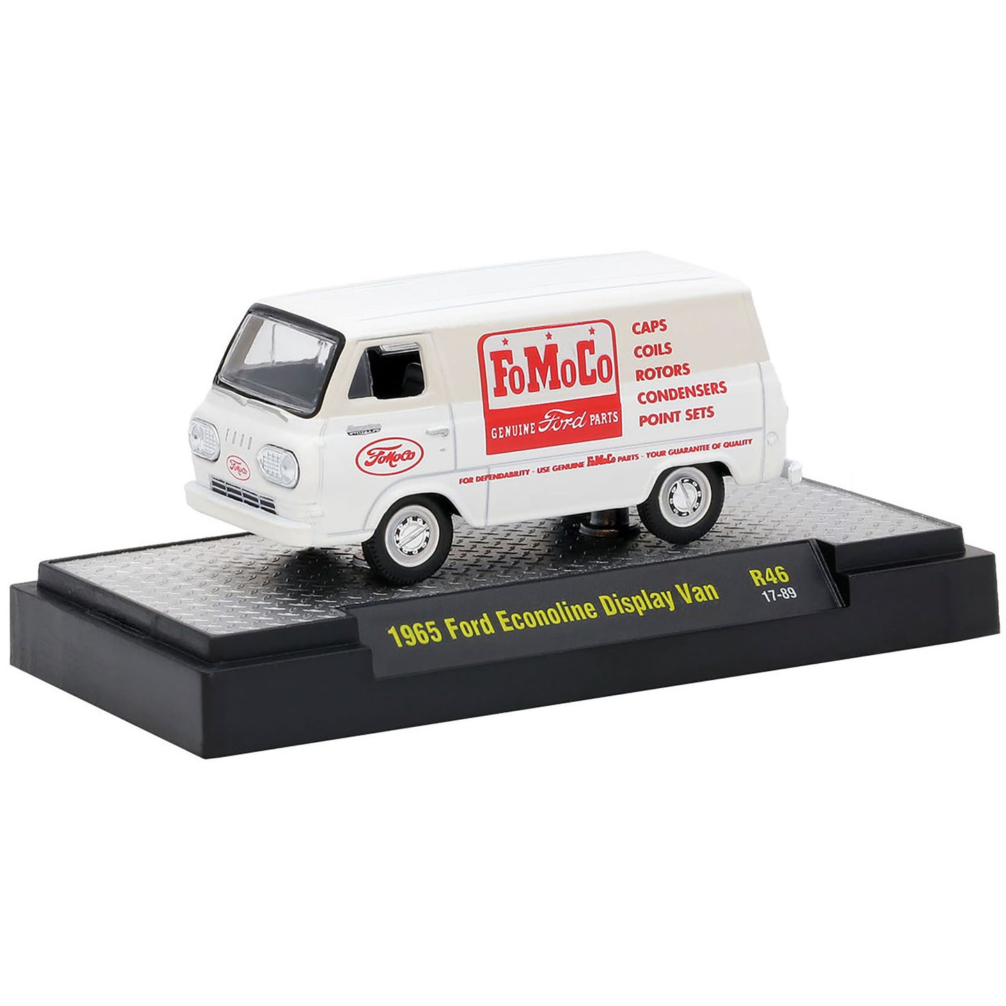 1965 Ford Econoline Delivery Van (White) "FoMoCo - Genuine Ford Parts"
