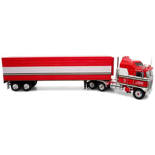 1976 Kenworth K100 Aerodyne COE w/Refrigerated Van Trailer "Billy Joe McKay Owner/Operator Milwaukee Wisconsin"