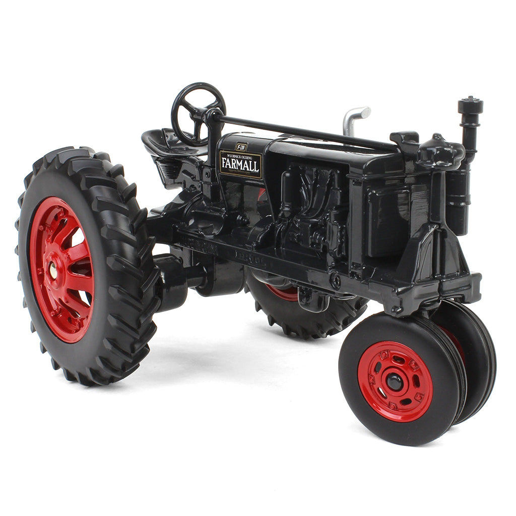 Toy Model McCormick-Deering Farmall F-20 Tractor on a white background