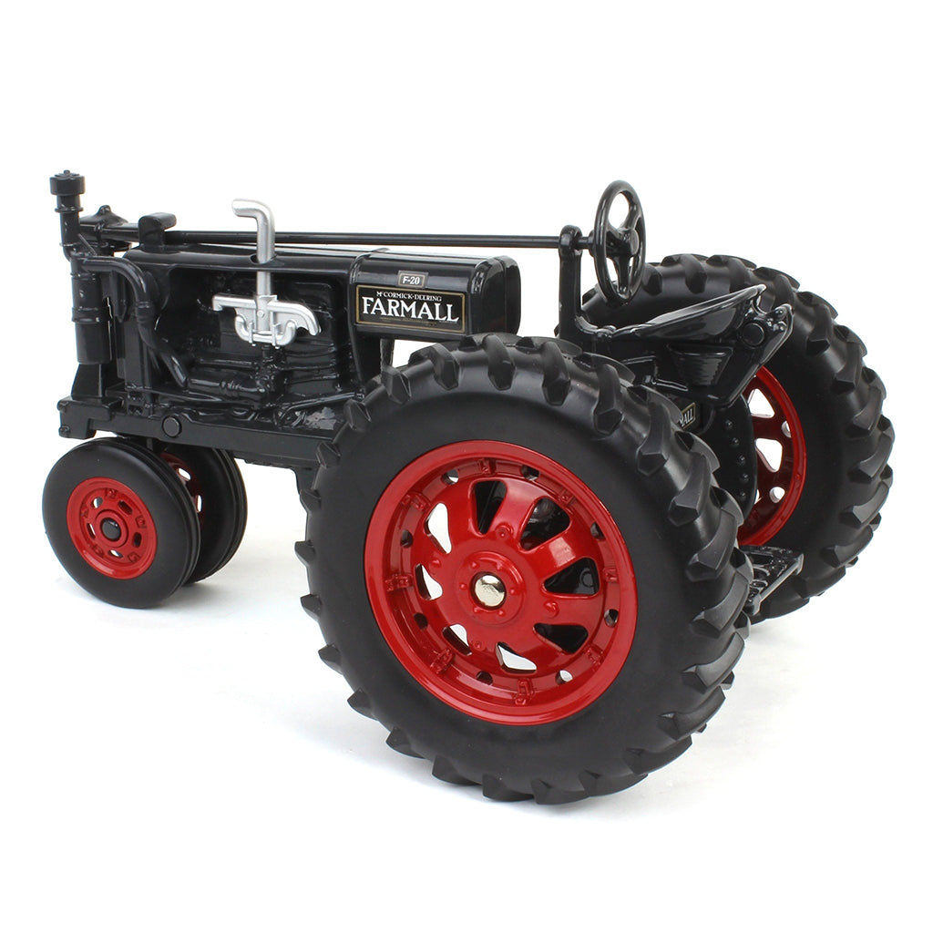 Toy Model McCormick-Deering Farmall F-20 Tractor on a white background