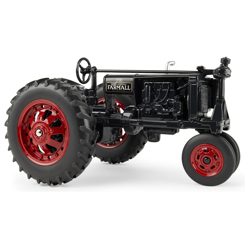 Toy Model McCormick-Deering Farmall F-20 Tractor on a white background