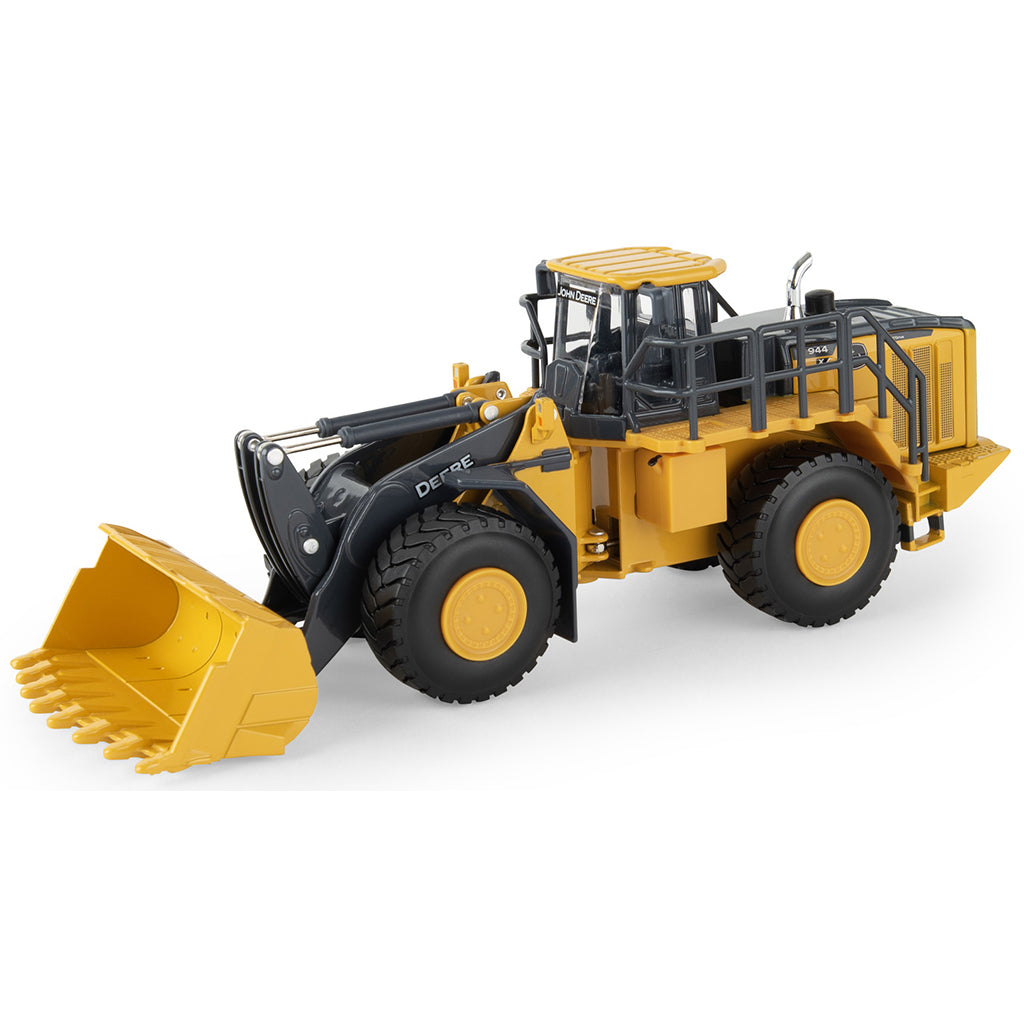 John Deere 944 X-Tier Wheel Loader on a white background