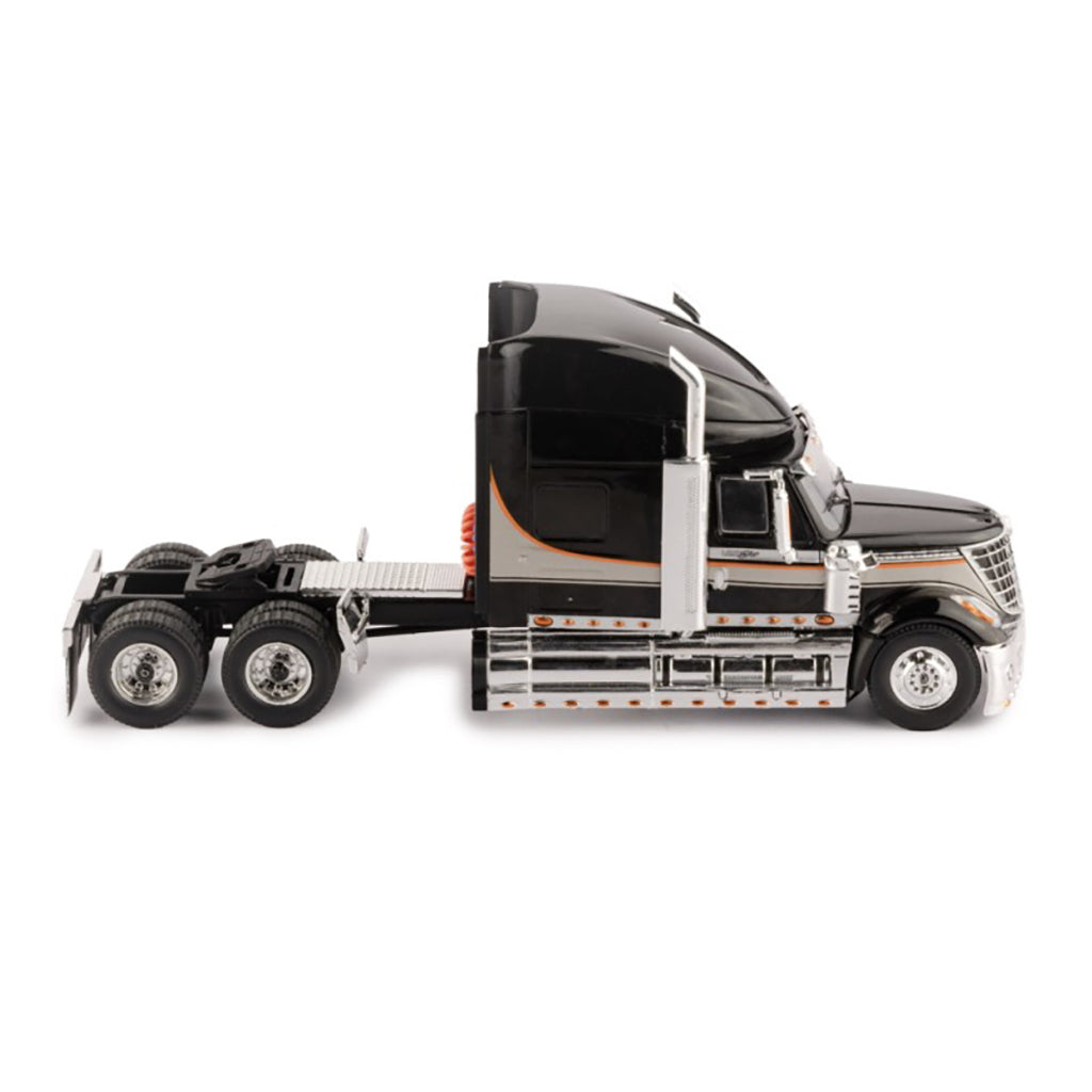 2009 International LoneStar Tractor (Black w/Gray & Orange Stripes) "Harley Davidson Edition"