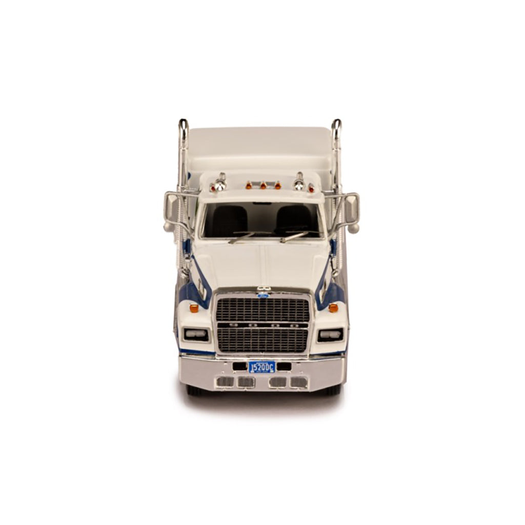 1978 Ford LTL-9000 Tractor (White w/Blue Stripes)