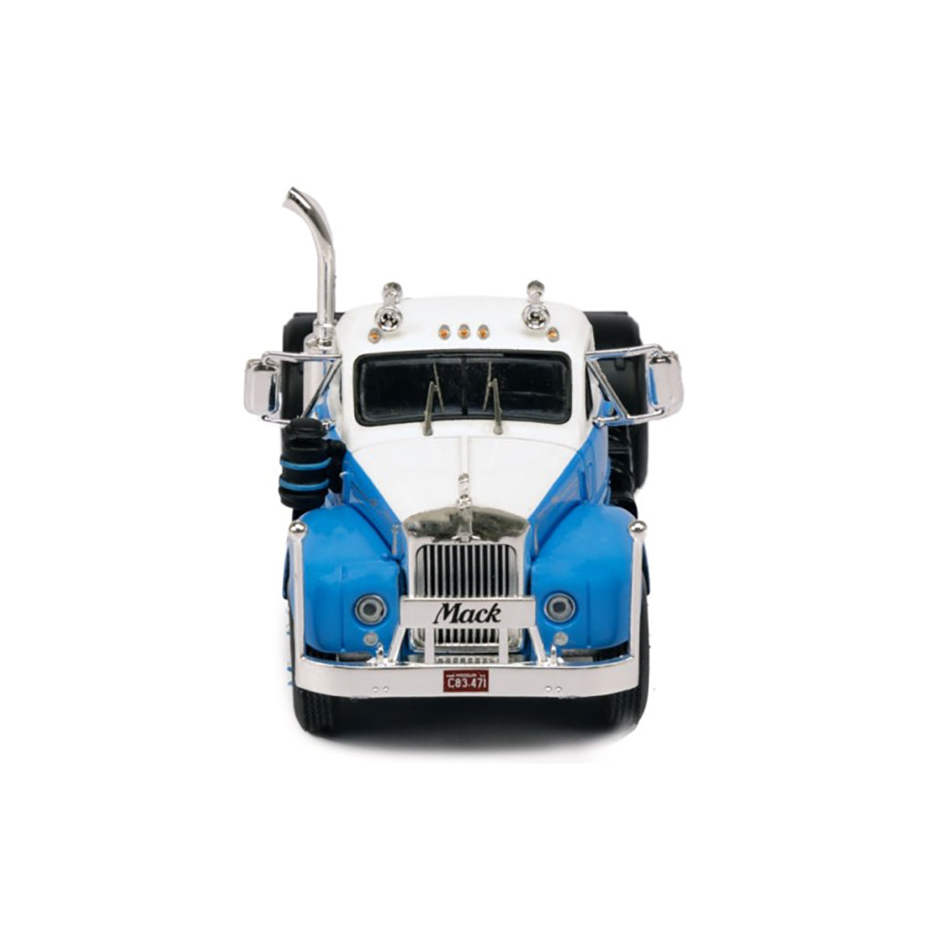 1953 Mack B-61 Day Cab Tractor (Blue/White)