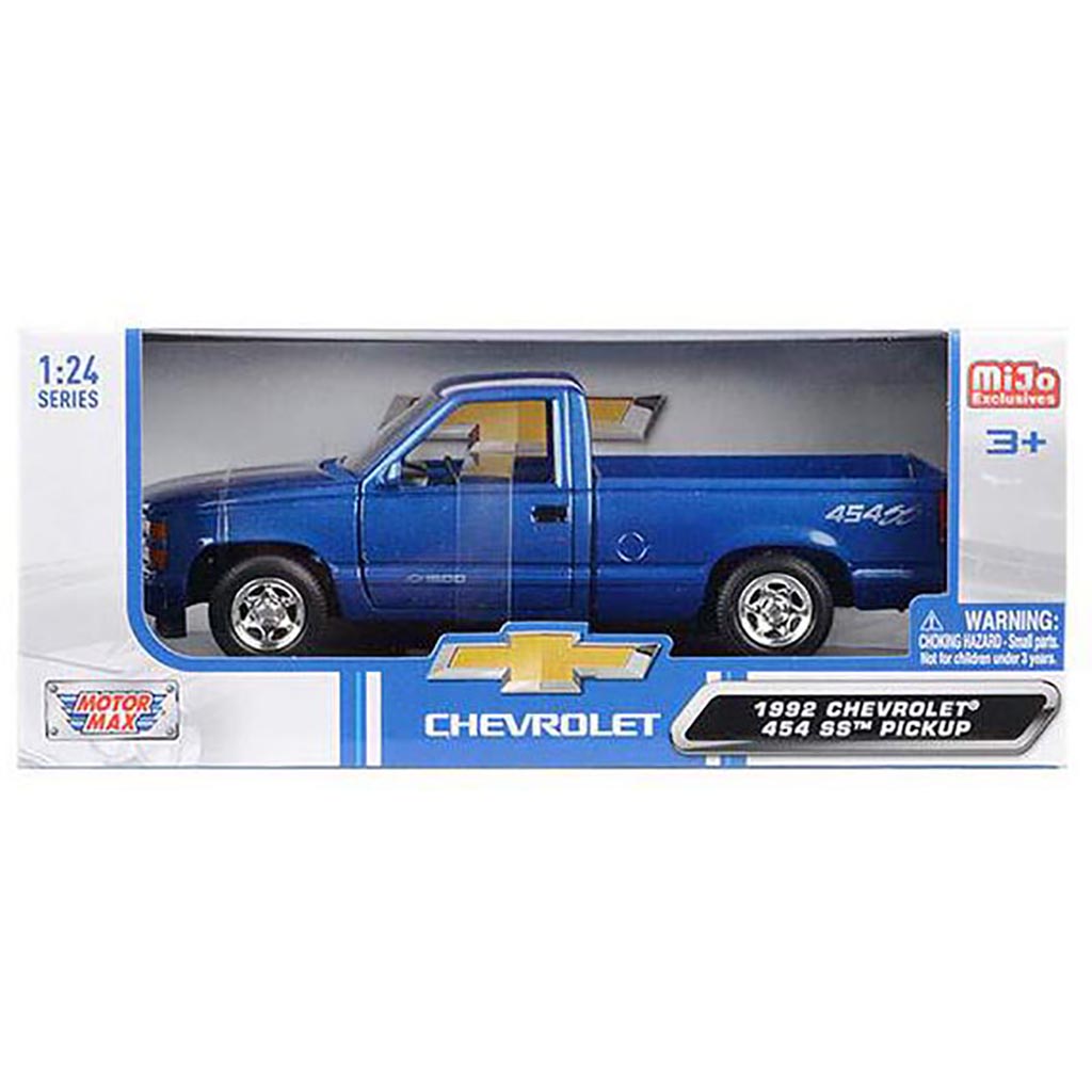 1992 Chevy 454 SS 1500 Pickup Truck (Blue Metallic)