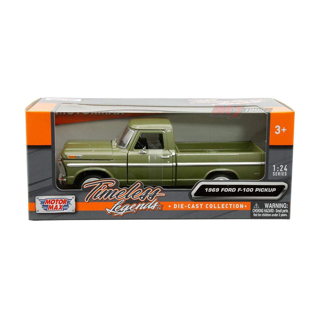1969 Ford F-100 Pickup (Olive Green)