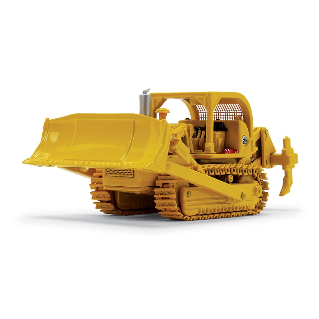 International TD-25 Crawler Dozer & ROPS w/Ripper (IH Yellow)