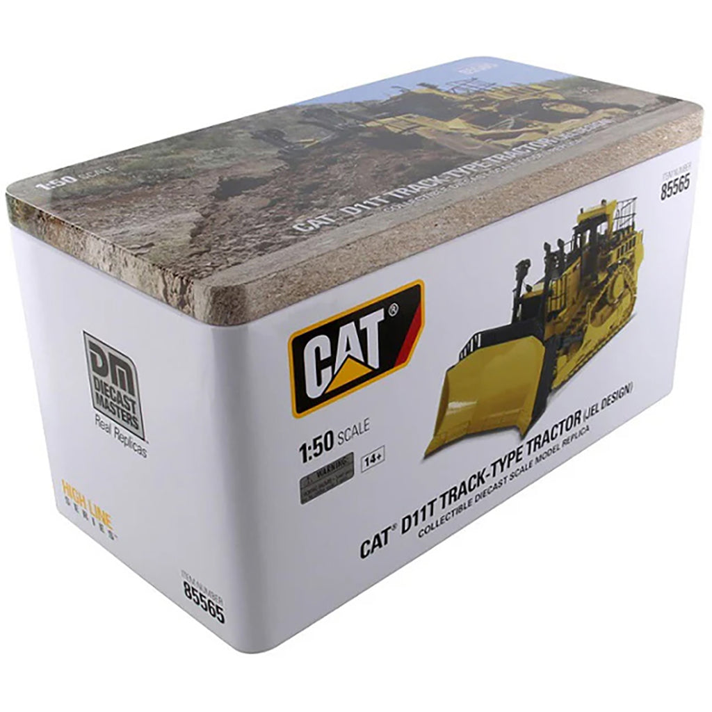 Box packaging of a Caterpillar D11T track-type tractor model