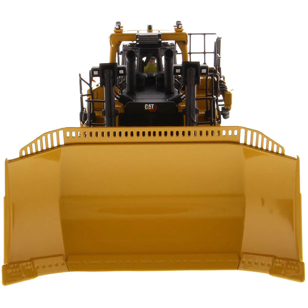 Model of a Caterpillar D11 Track-Type Dozer with Rear Ripper - TNK Design on a White Background