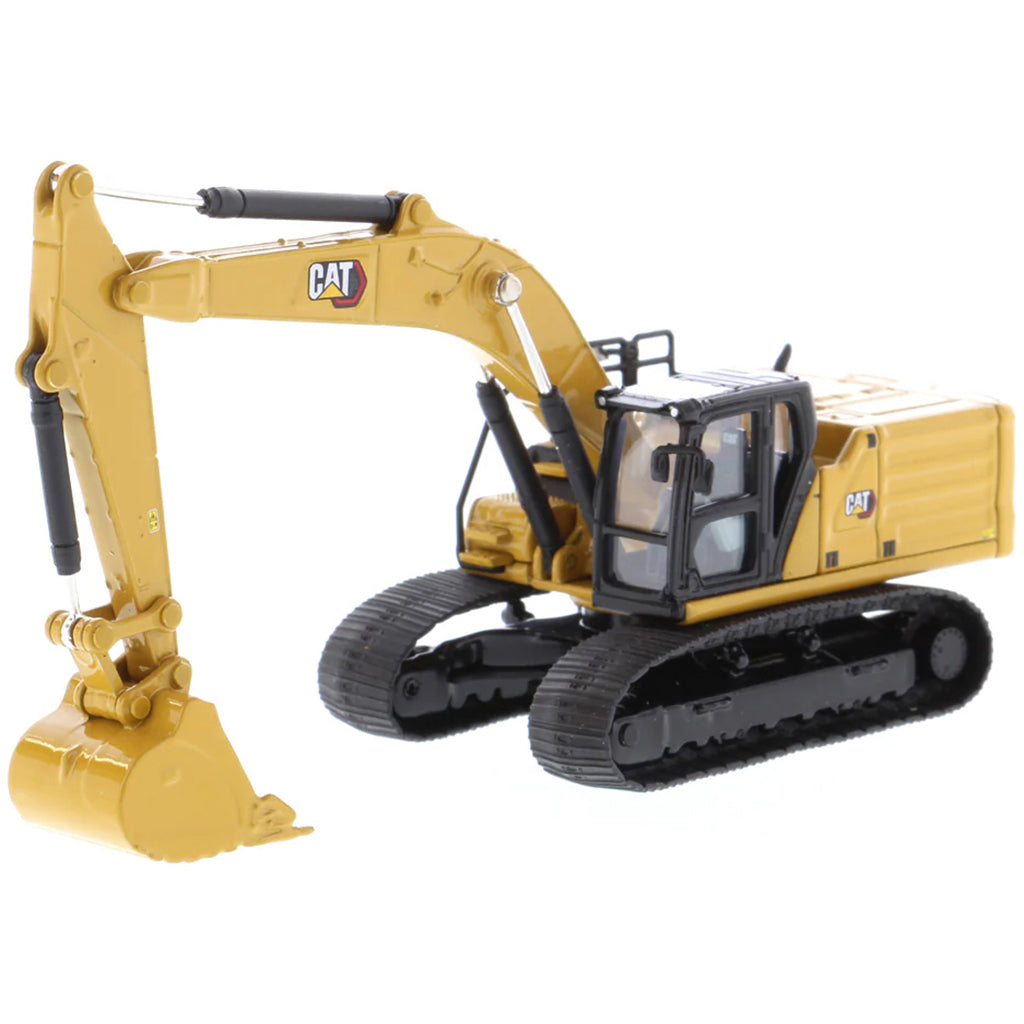 Model of a Caterpillar 336 Hydraulic Excavator on a White Background
