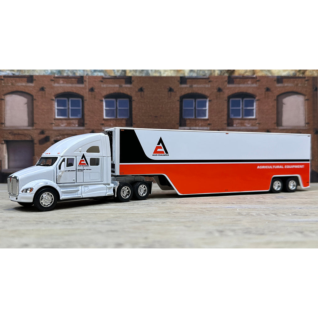 Kenworth T700 w/Moving Van Trailer "Allis-Chalmers - Agricultural Equipment - L&F Equipment"