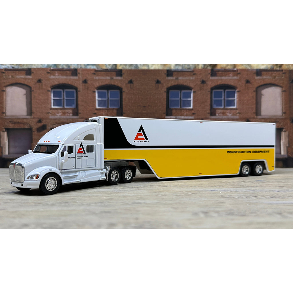 Kenworth T700 w/Moving Van Trailer "Allis-Chalmers - Construction Equipment - L&F Equipment"