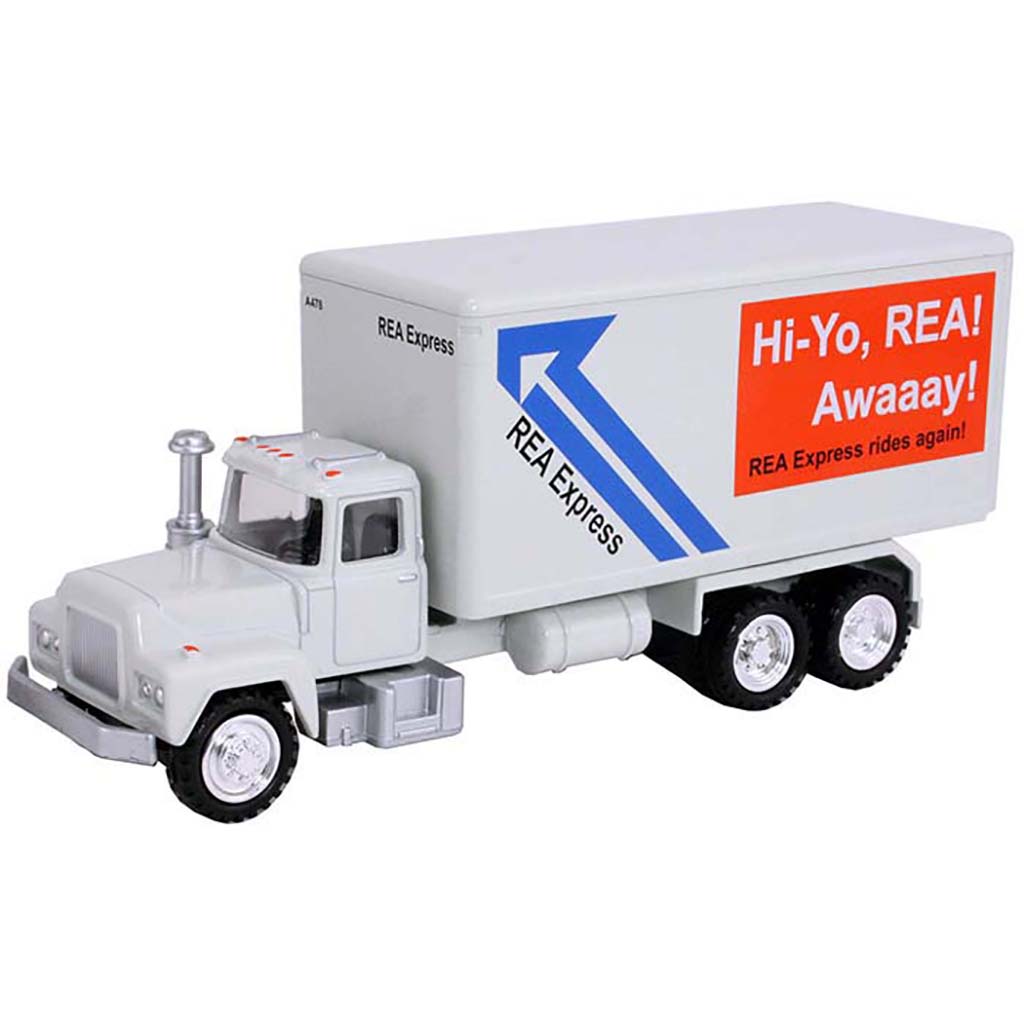 Mack R-600 Delivery Box Truck "REA Express" (Gray)