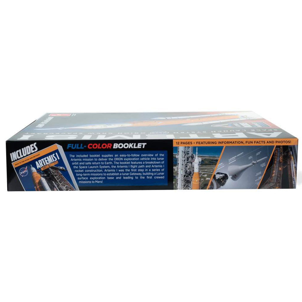 Product packaging with a full-color booklet included, featuring images of rockets and text.