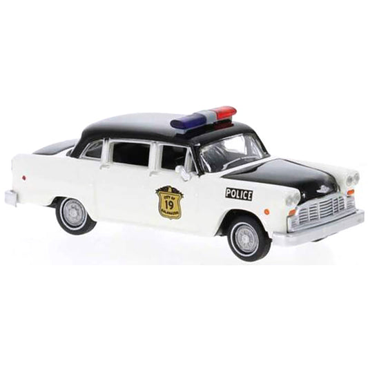 1974 Checker Cab "Kalamazoo Police Dept." (Black/White)
