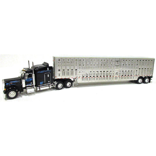 Peterbilt 379 w/53' Wilson Silverstar Livestock Trailer "Beef Corp. - 2004 National Toy Truck 'N Construction Show"