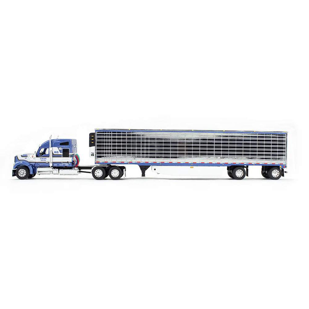 Kenworth W990 76" Mid-Roof Sleeper w/53' Utility Reefer Van Trailer "WD Potato Limited"
