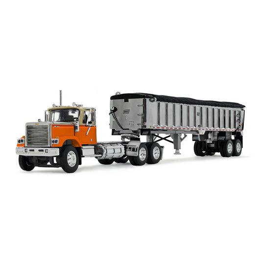 Chevrolet Bison w/East End Dump Trailer (Orange)