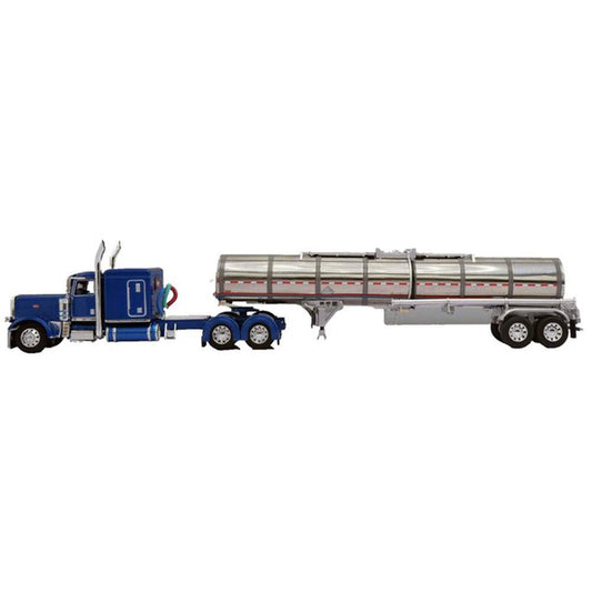 Peterbilt 389 w/Banded Brenner Chemical Tanker Trailer (Red)