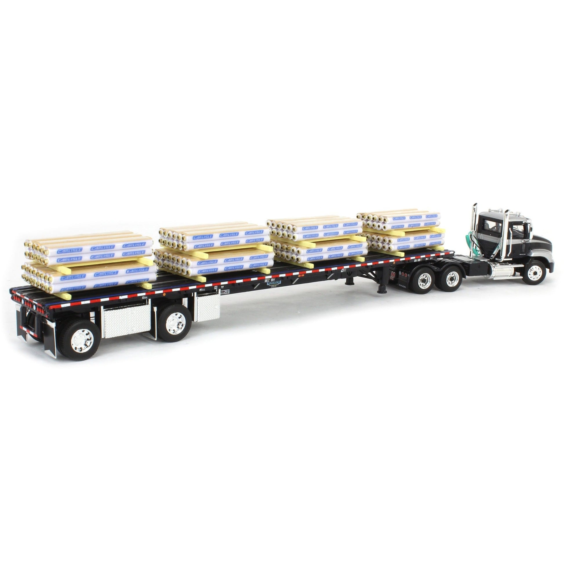 Mack Pinnacle Day Cab w/53' Wilson Roadbrute Flatbed Trailer "Carlisle"