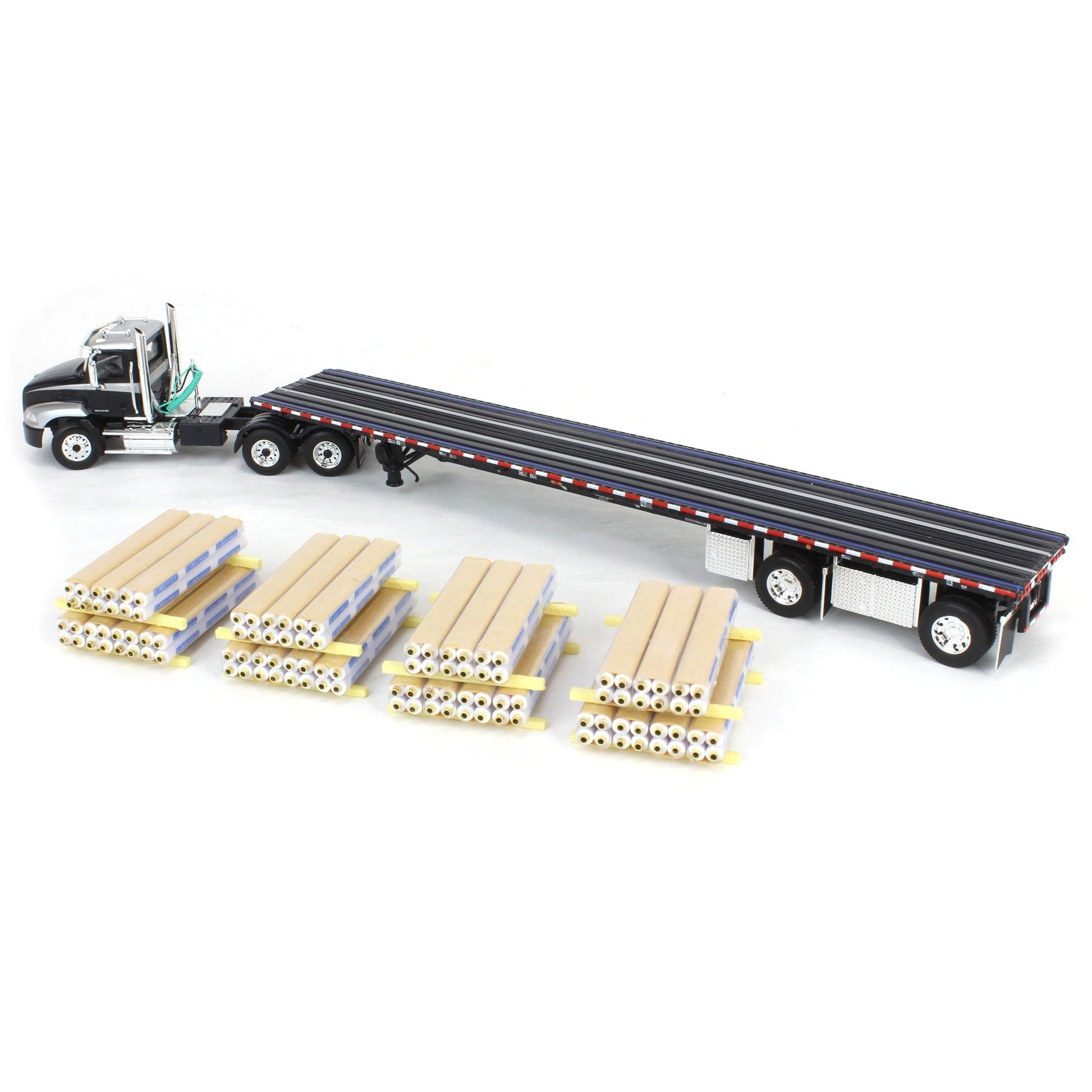 Mack Pinnacle Day Cab w/53' Wilson Roadbrute Flatbed Trailer "Carlisle"