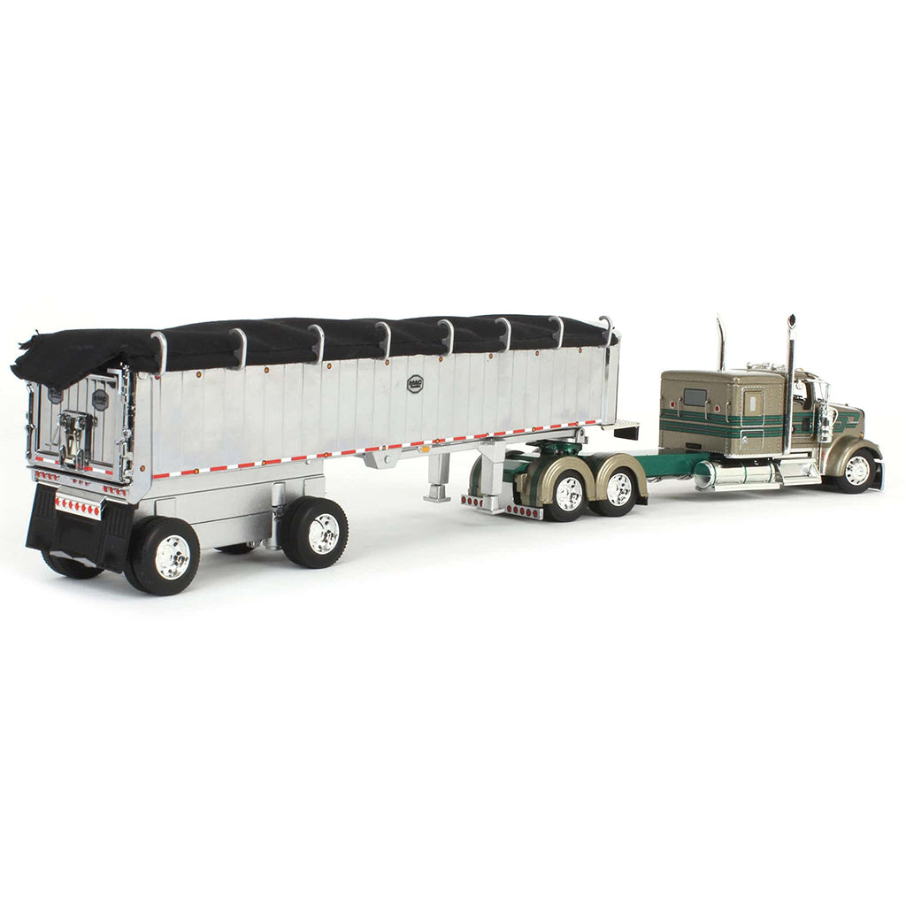 Kenworth W900L w/MAC Coal Square Bottom Spread-Axle End Dump Trailer "D&D Hauling & Excavating"