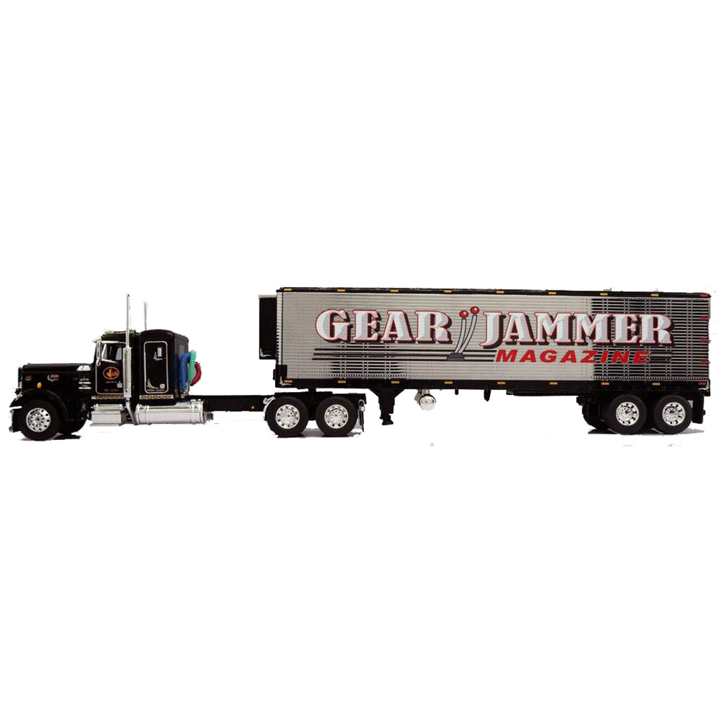 Peterbilt 359 w/40' Reefer Van Trailer "Gear Jammer Magazine"