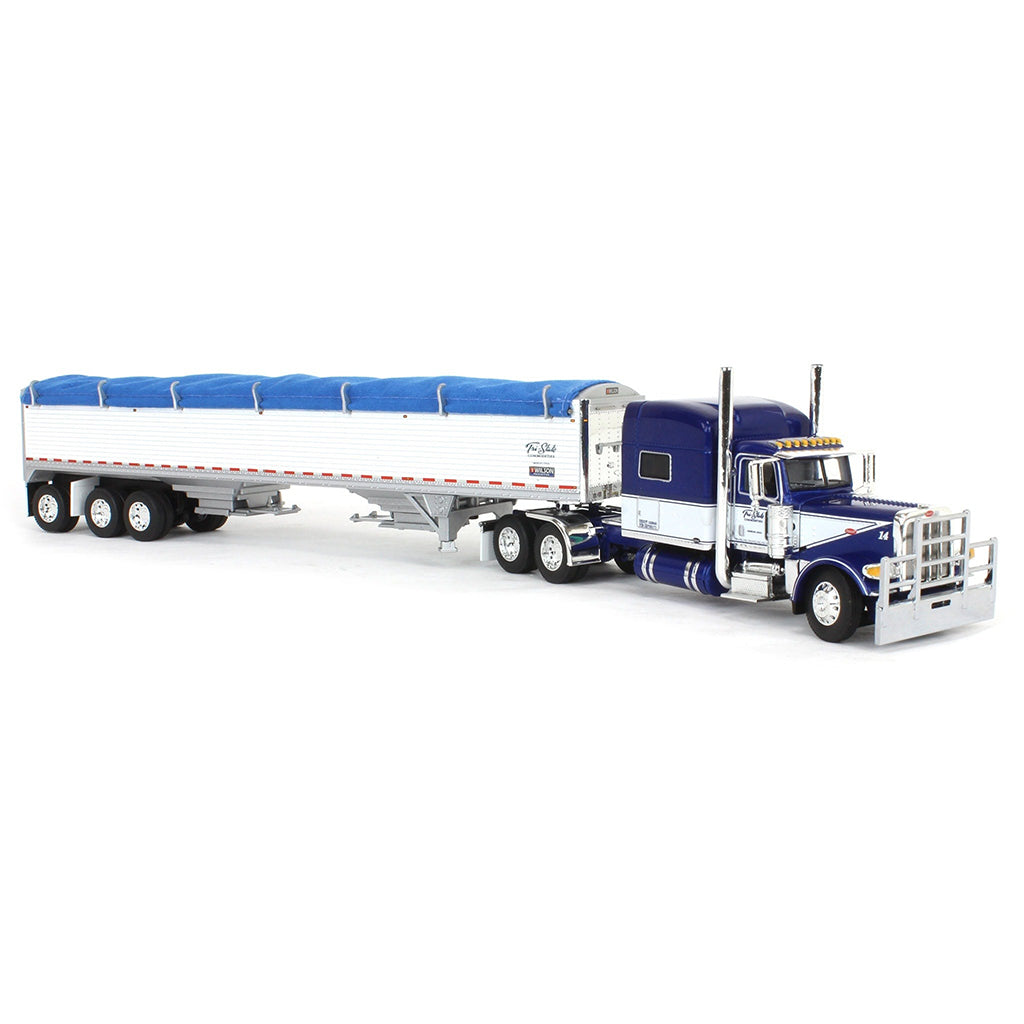 Peterbilt 389 w/50' Wilson Pacesetter Tri-Axle Grain Trailer "Tri-State Commodities - In Memory of Shupe Bros."