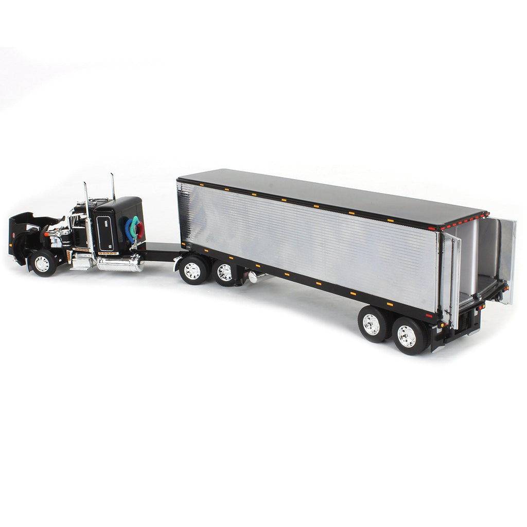 Peterbilt 359 w/40' Reefer Van Trailer (Black)