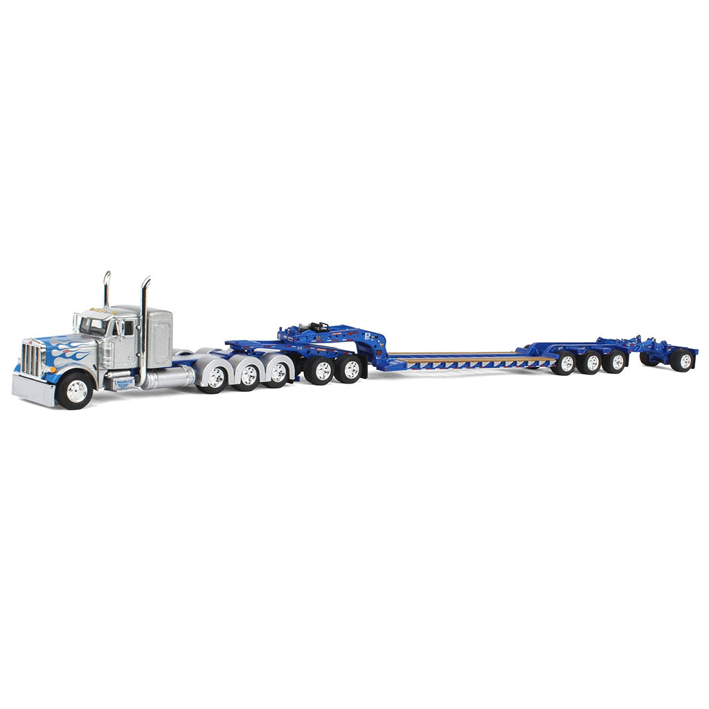 Peterbilt 379 Tri-Axle w/Fontaine Magnitude Lowboy Trailer w/Jeep & Stinger "Lindamood Heavy Hauling"