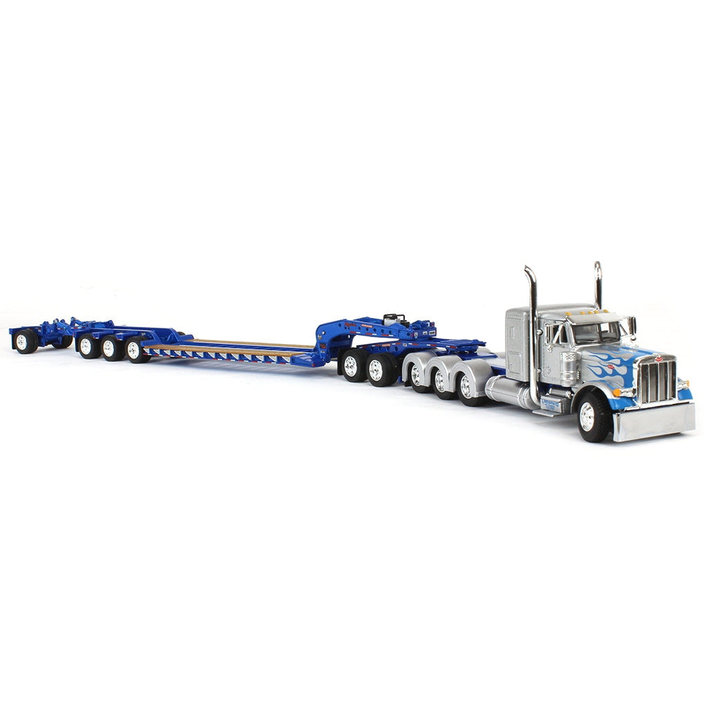 Peterbilt 379 Tri-Axle w/Fontaine Magnitude Lowboy Trailer w/Jeep & Stinger "Lindamood Heavy Hauling"