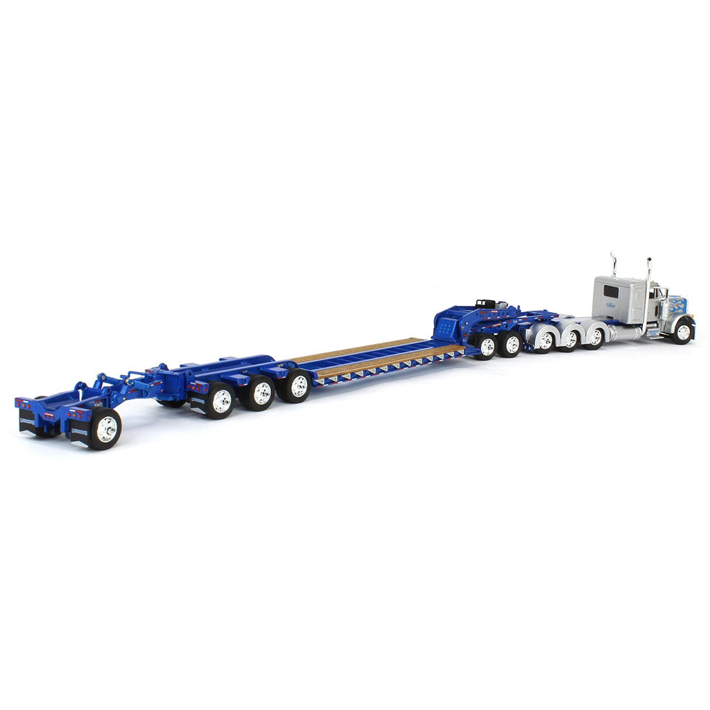 Peterbilt 379 Tri-Axle w/Fontaine Magnitude Lowboy Trailer w/Jeep & Stinger "Lindamood Heavy Hauling"