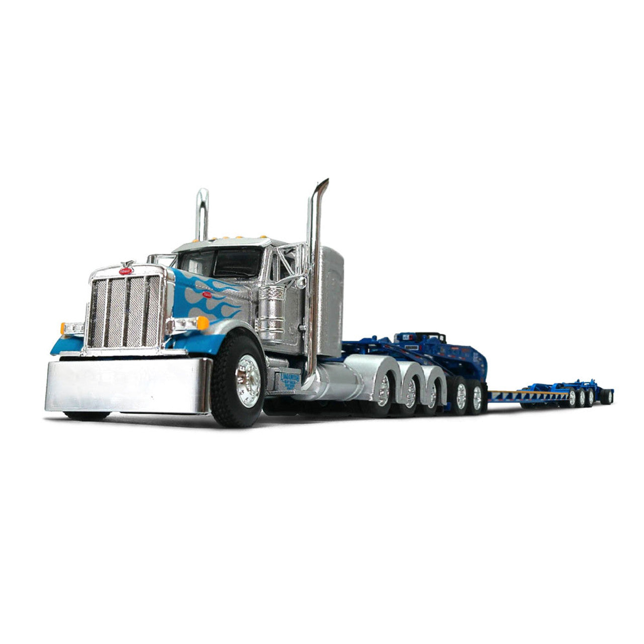 Peterbilt 379 Tri-Axle w/Fontaine Magnitude Lowboy Trailer w/Jeep & Stinger "Lindamood Heavy Hauling"