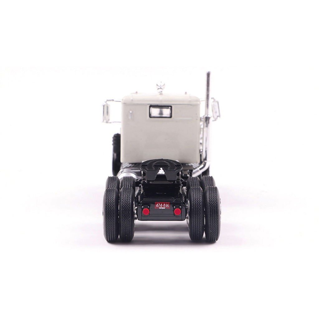 Model of a Peterbilt 281 truck on a white background