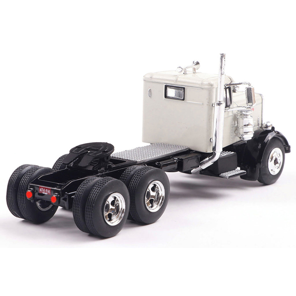 Model of a Peterbilt 281 truck on a white background