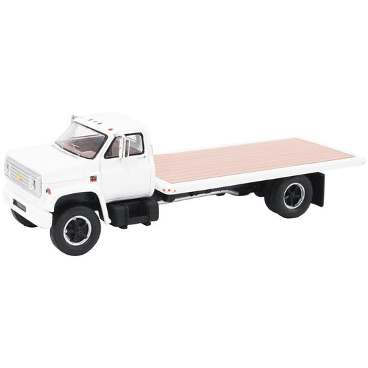 1975 Chevrolet C-65 Medium-Duty Flatbed Truck (White)