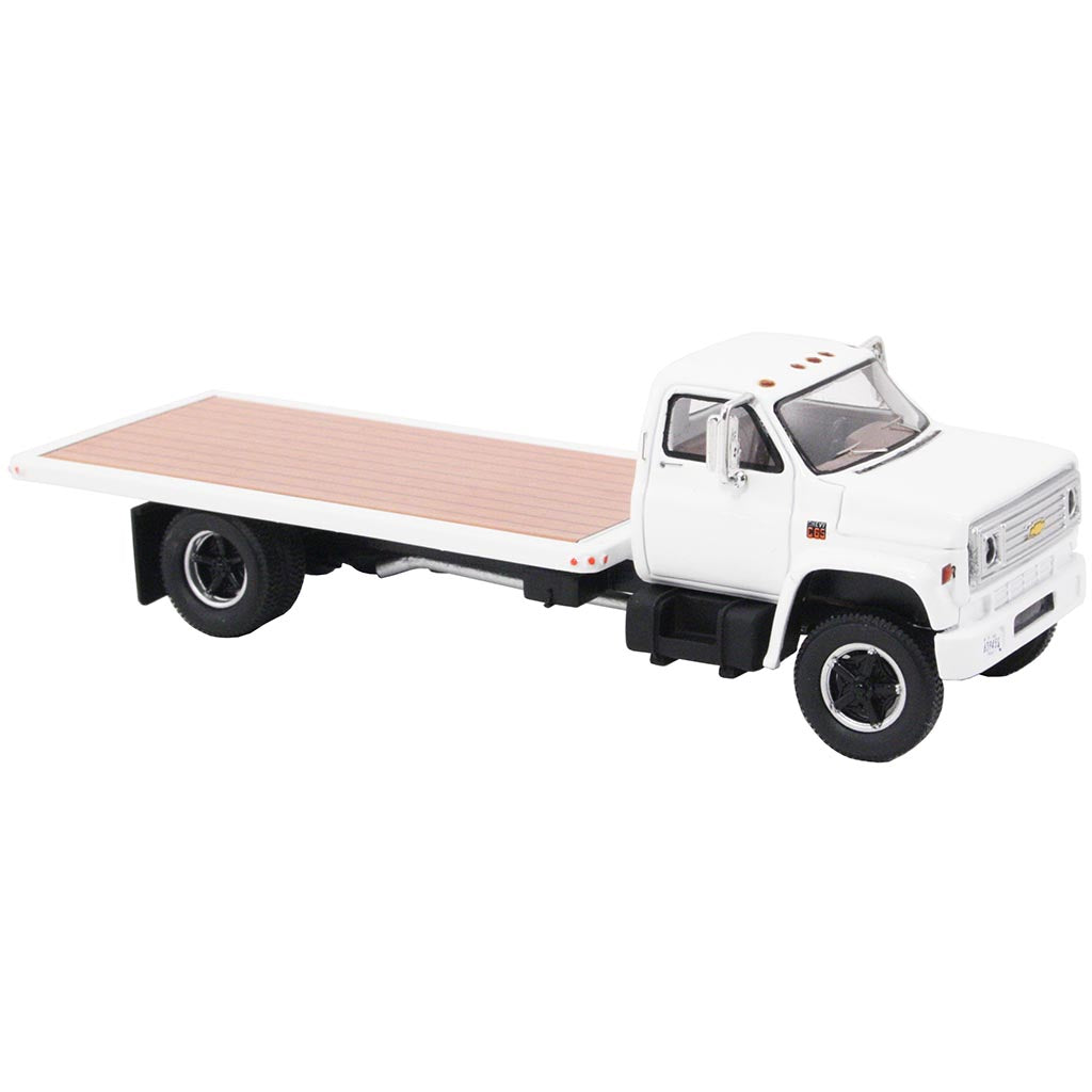1975 Chevrolet C-65 Medium-Duty Flatbed Truck (White)