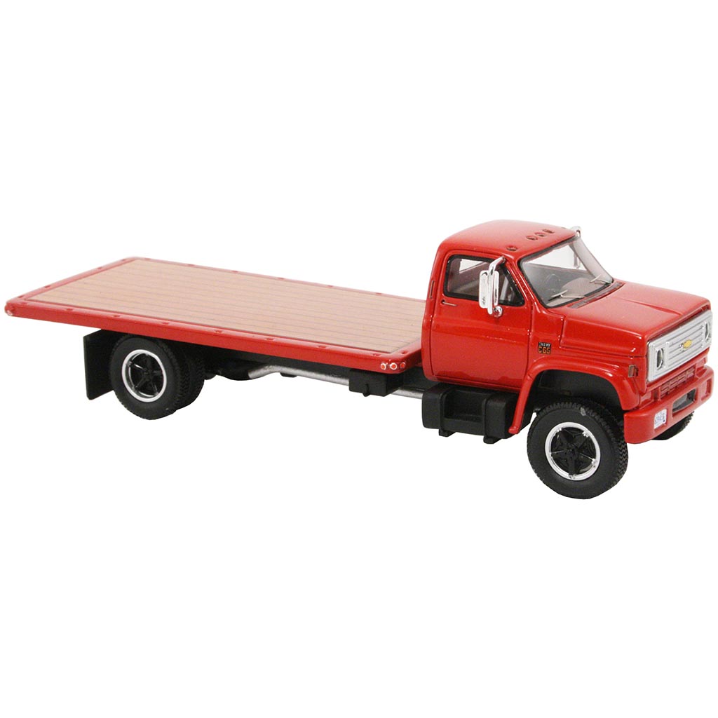 1975 Chevrolet C-65 Medium-Duty Flatbed Truck (Red)